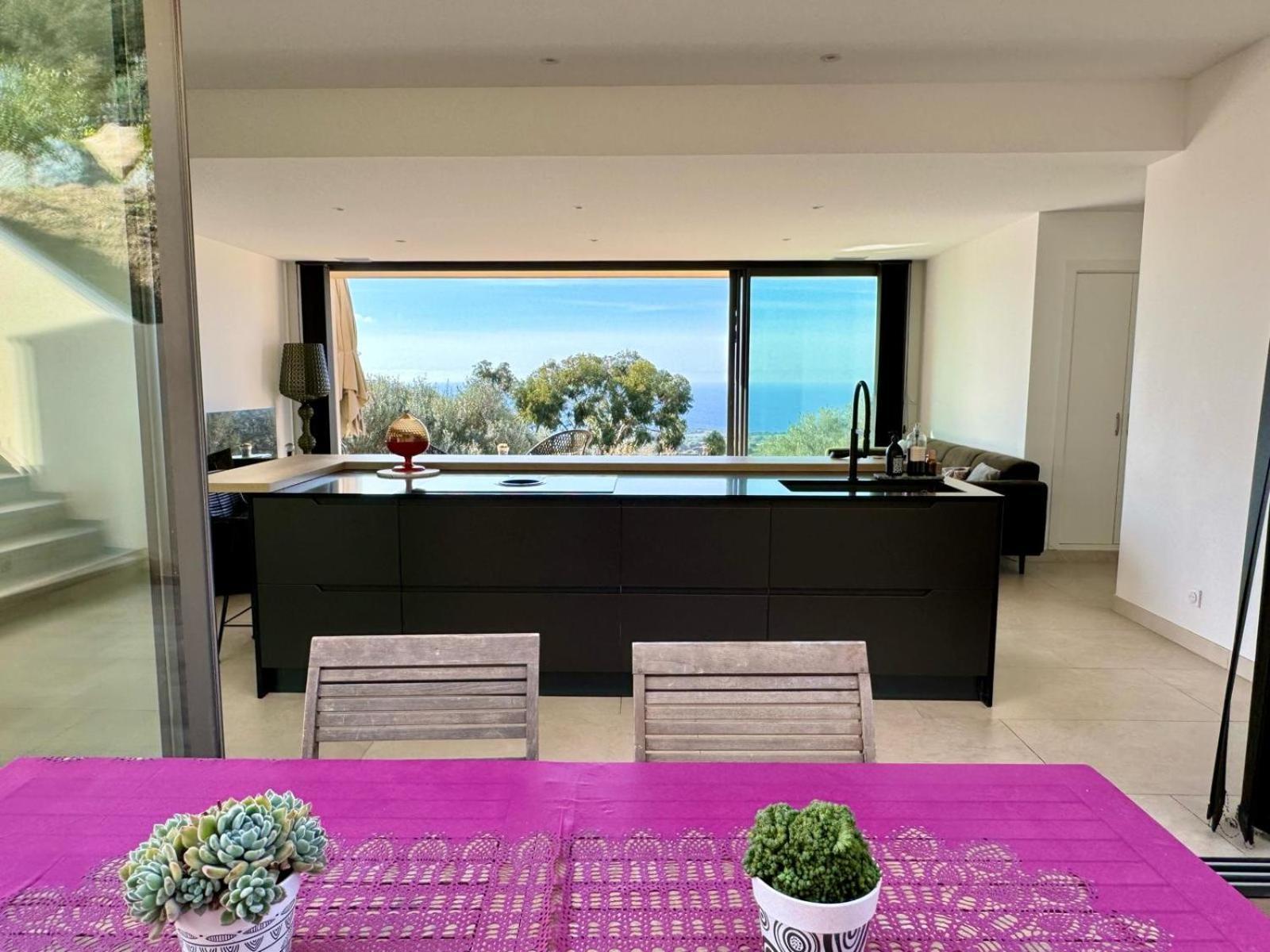 Super Villa Moderne Corbara Vue Mer Ngoại thất bức ảnh