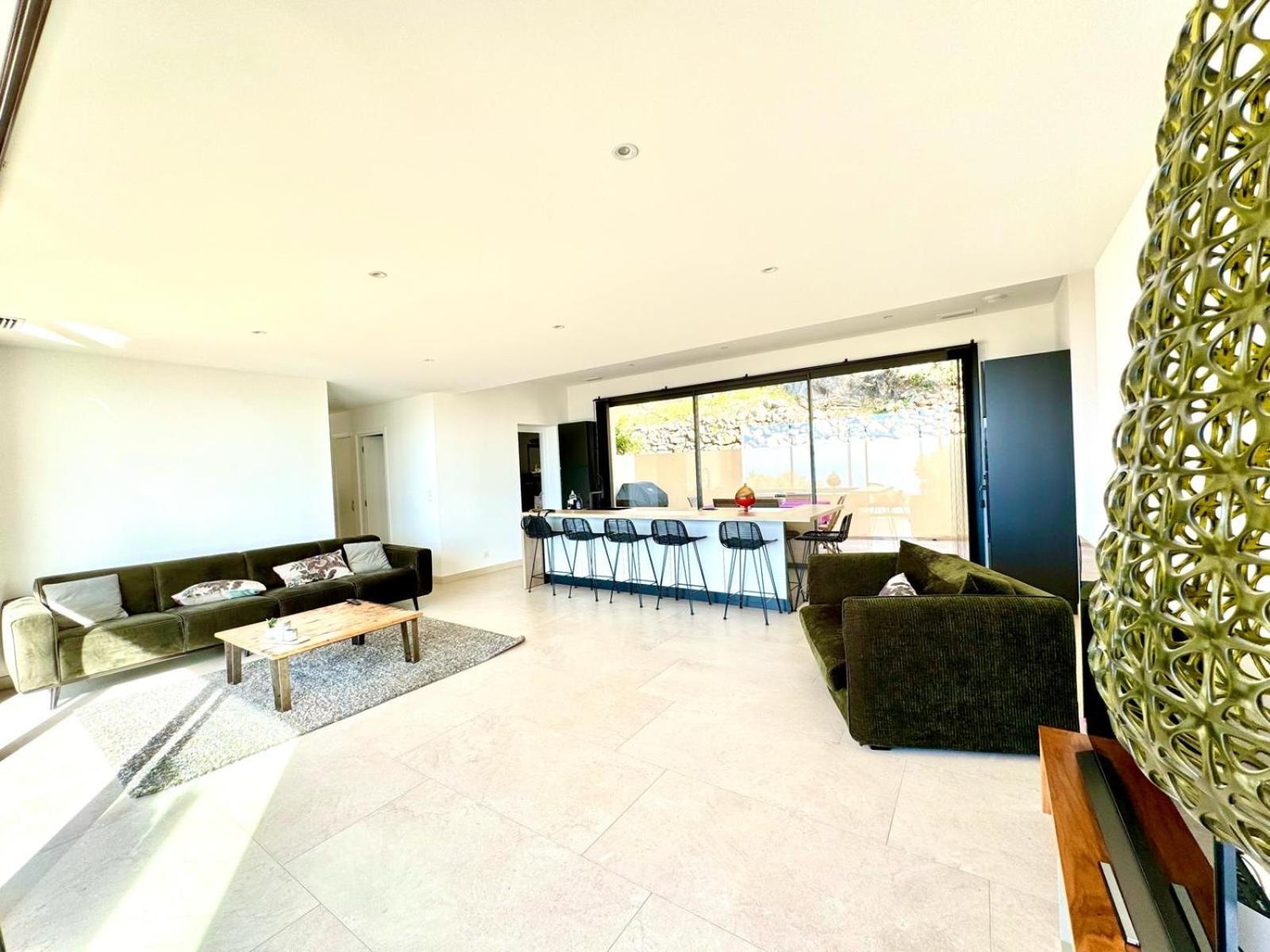 Super Villa Moderne Corbara Vue Mer Ngoại thất bức ảnh